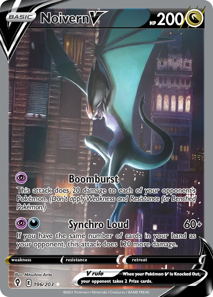Noivern V Pokemon card
