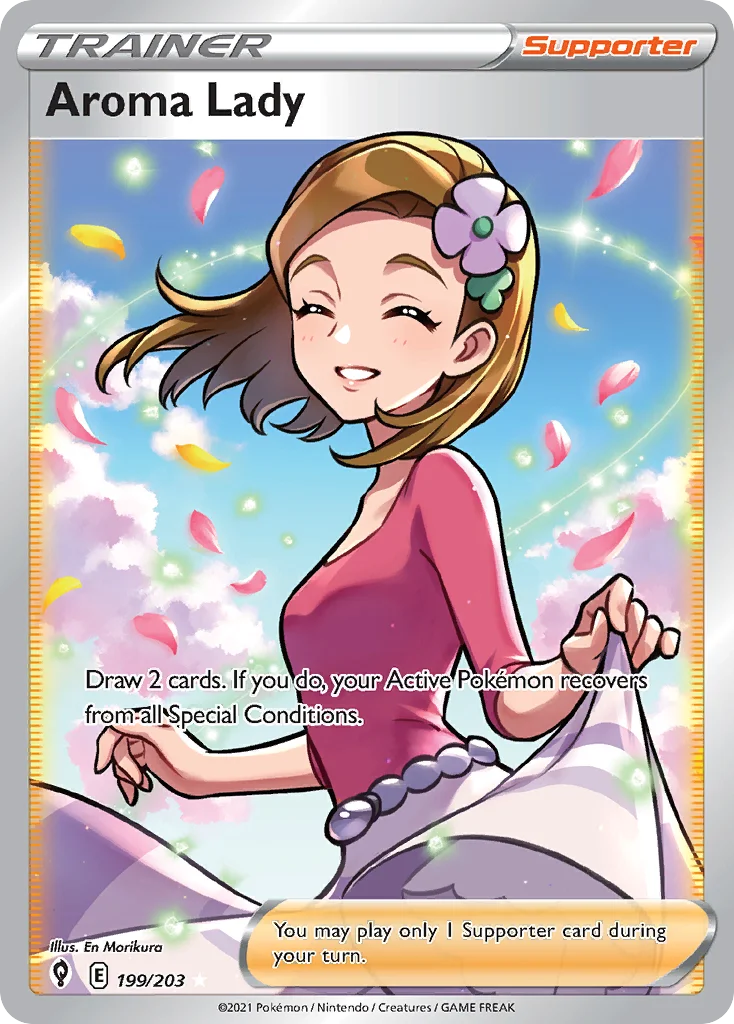 Aroma Lady Pokemon card