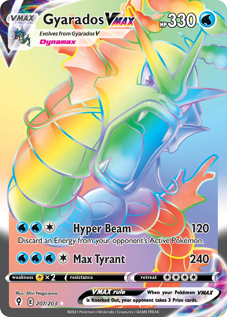 Gyarados VMAX Pokemon card