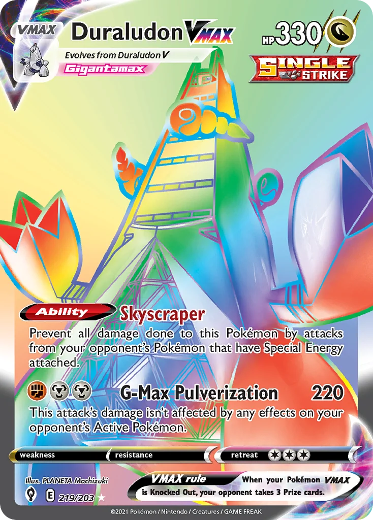 Duraludon VMAX Pokemon card