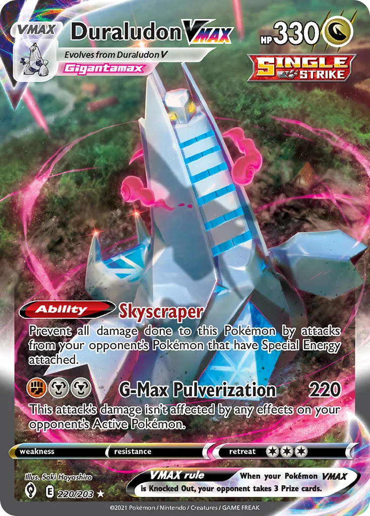 Duraludon VMAX Pokemon card