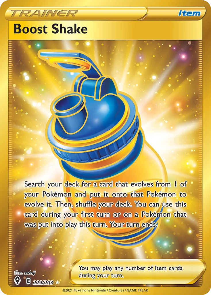 Boost Shake Pokemon card