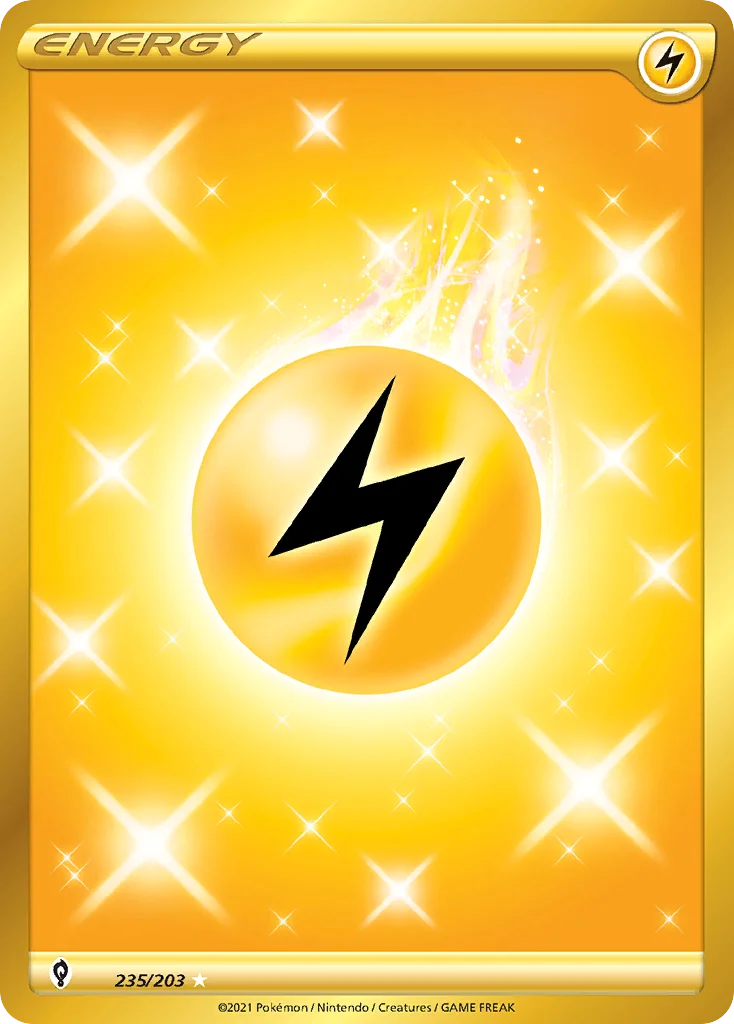 Lightning Energy Pokemon card