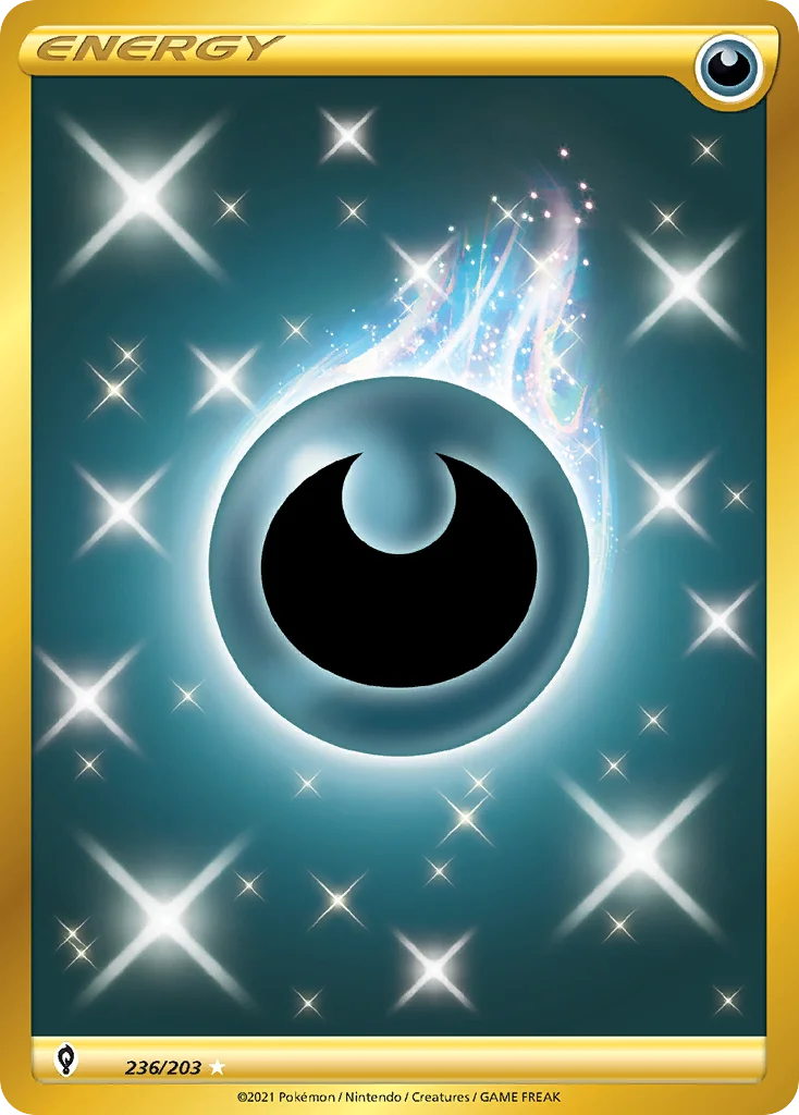 Darkness Energy Pokemon card