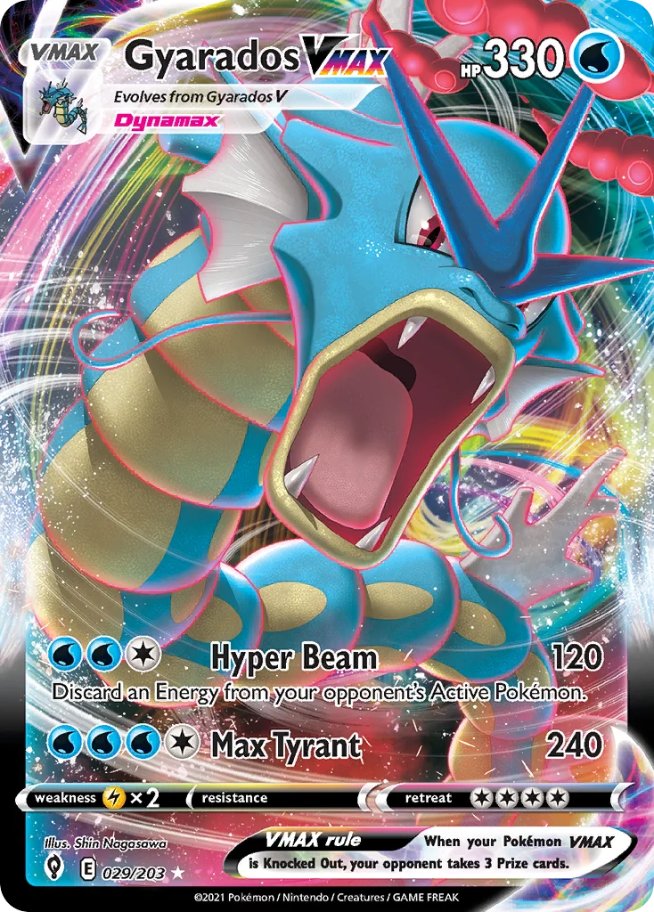 Gyarados VMAX Pokemon card