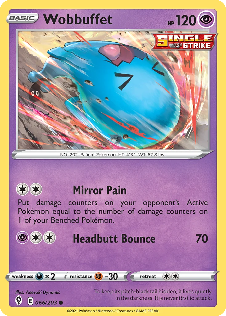 Wobbuffet Pokemon card