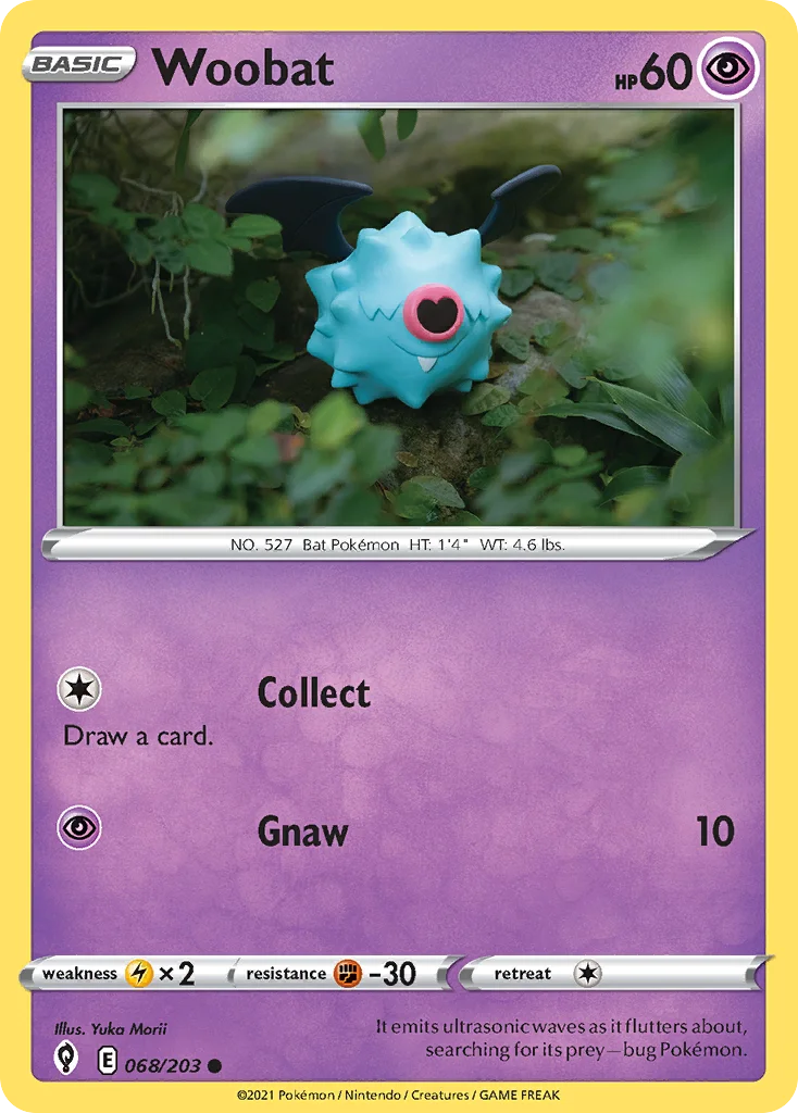Woobat Pokemon card