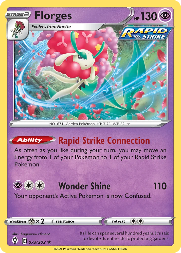 Florges Pokemon card