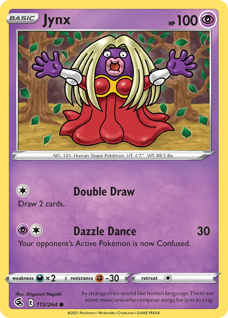 Jynx Pokemon card