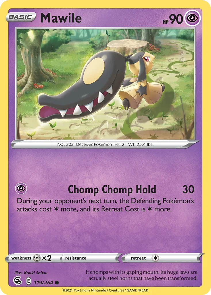 Mawile Pokemon card
