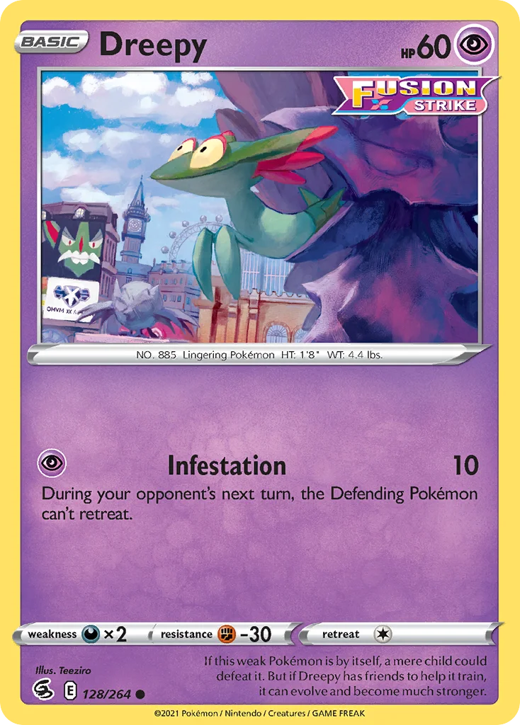 Dreepy Pokemon card