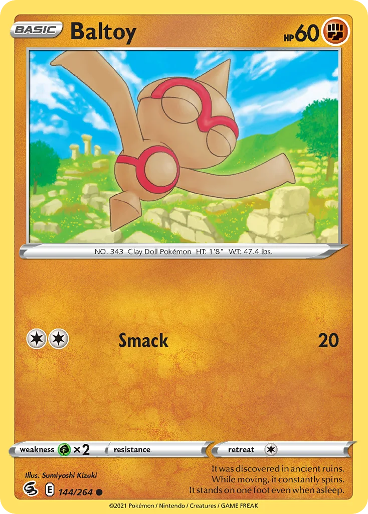 Baltoy Pokemon card