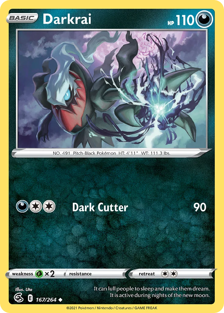 Darkrai Pokemon card