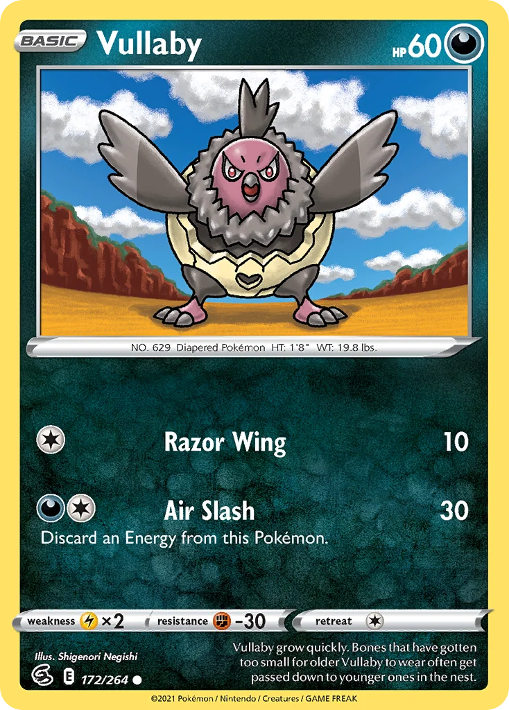 Vullaby Pokemon card