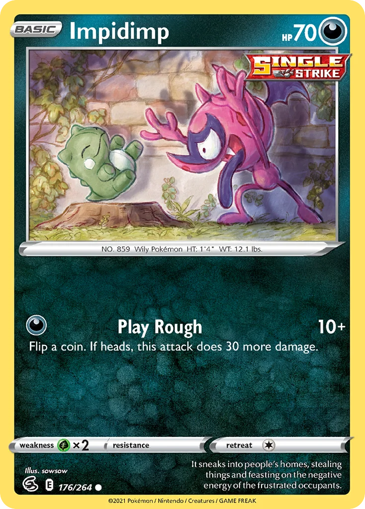 Impidimp Pokemon card