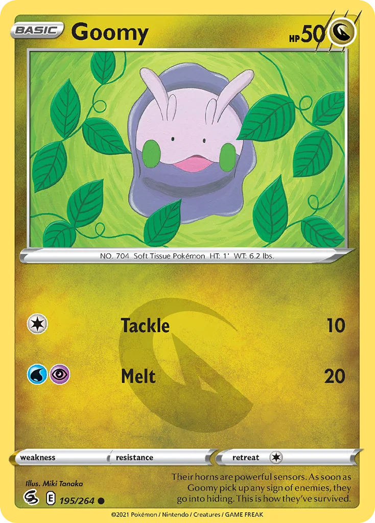 Goomy Pokemon card