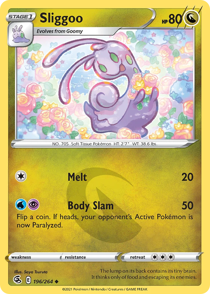 Sliggoo Pokemon card
