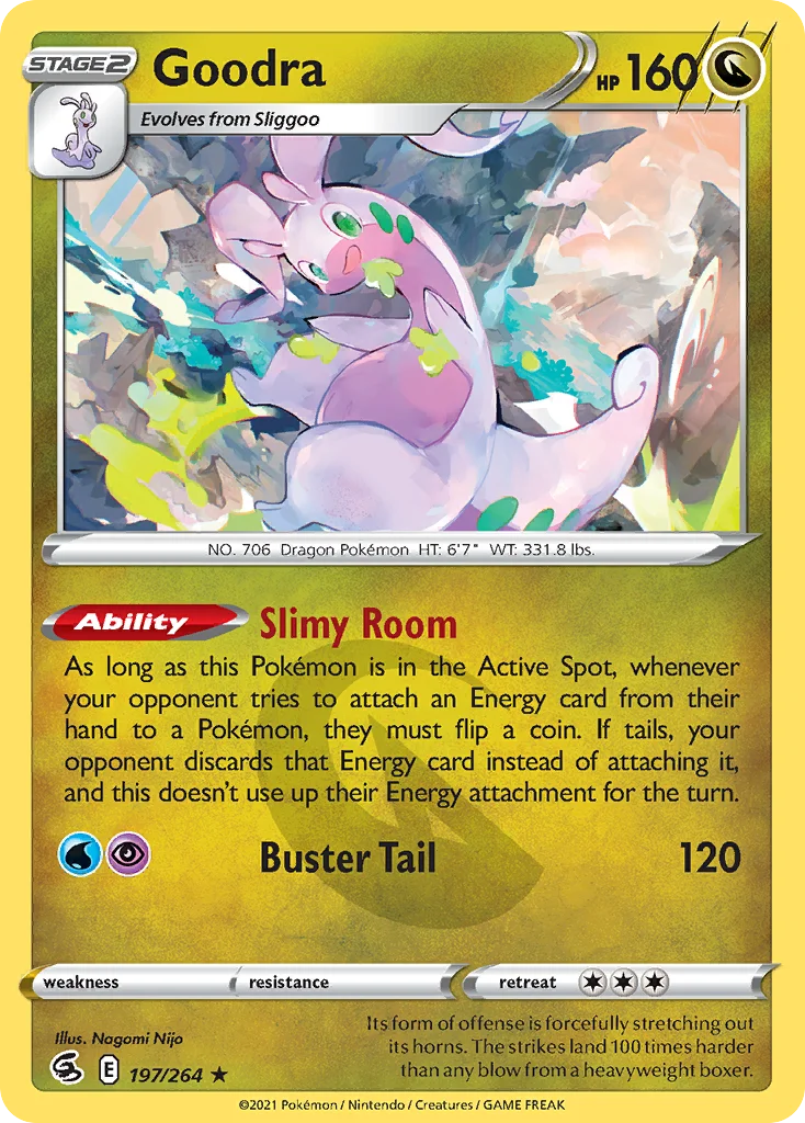Goodra Pokemon card