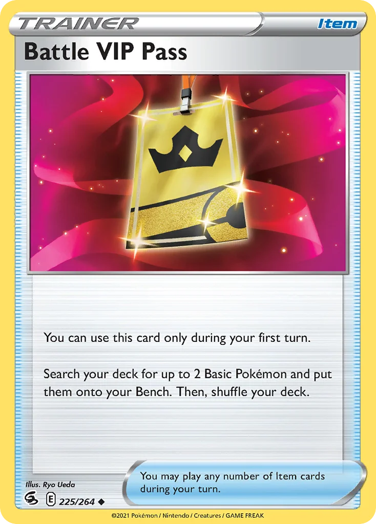 Battle VIP Pass Pokemon card