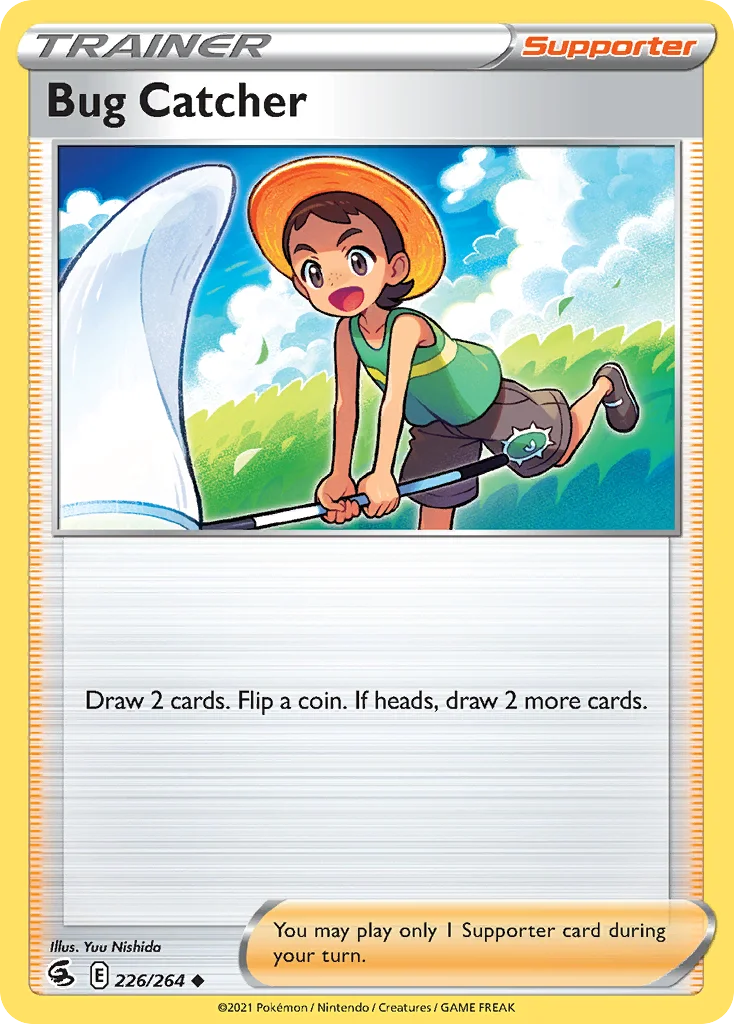 Bug Catcher Pokemon card