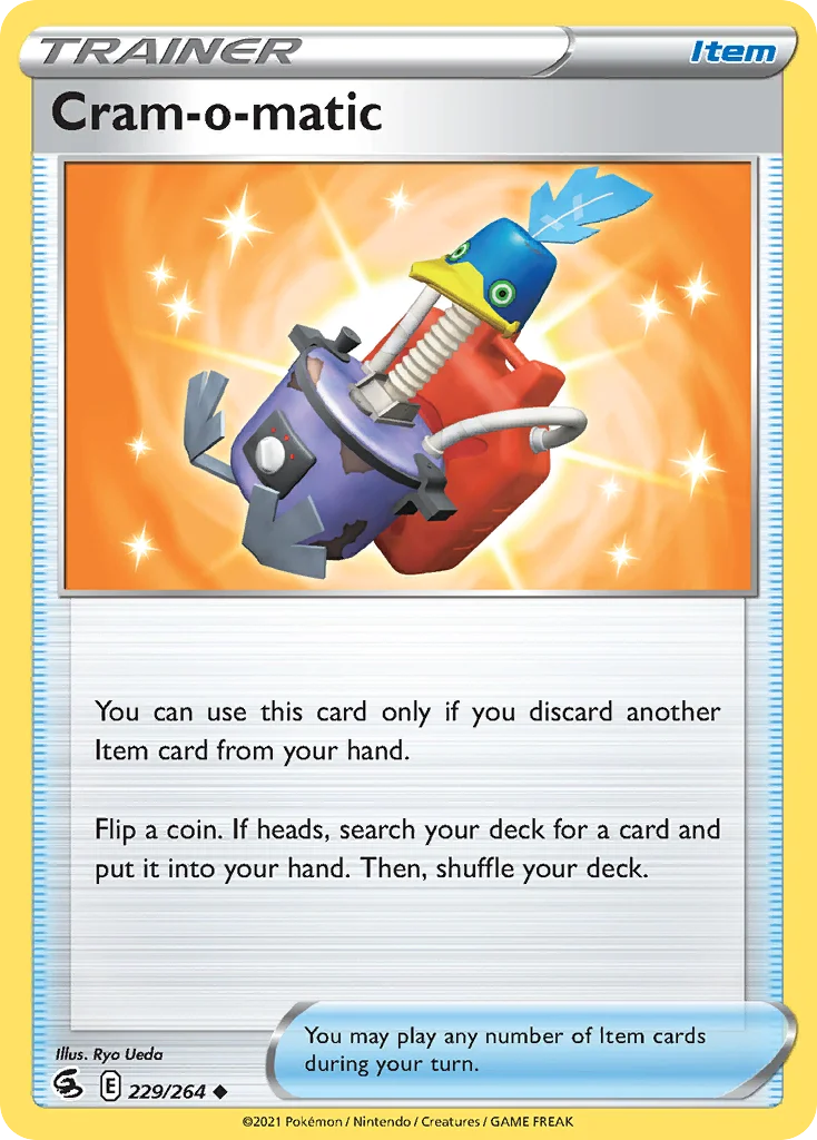 Cram-o-matic Pokemon card