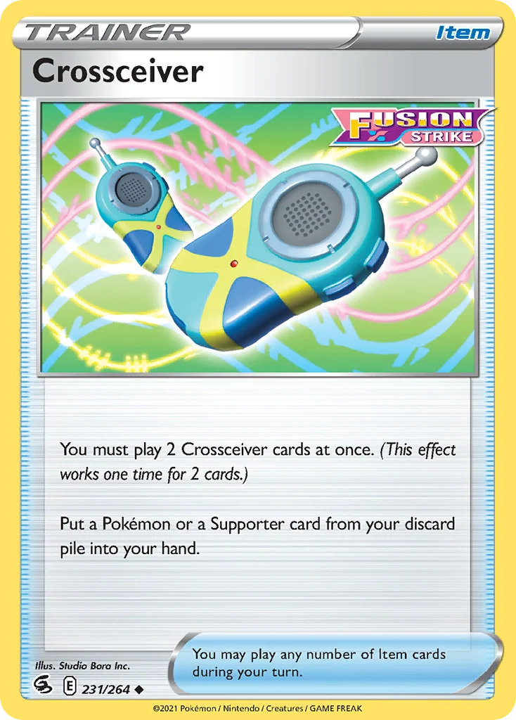 Crossceiver Pokemon card