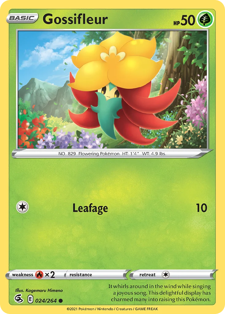 Gossifleur Pokemon card