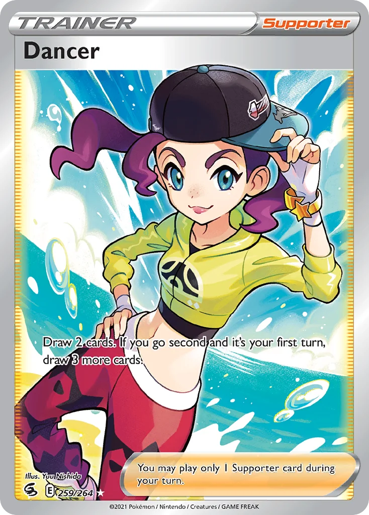 Dancer Pokemon card