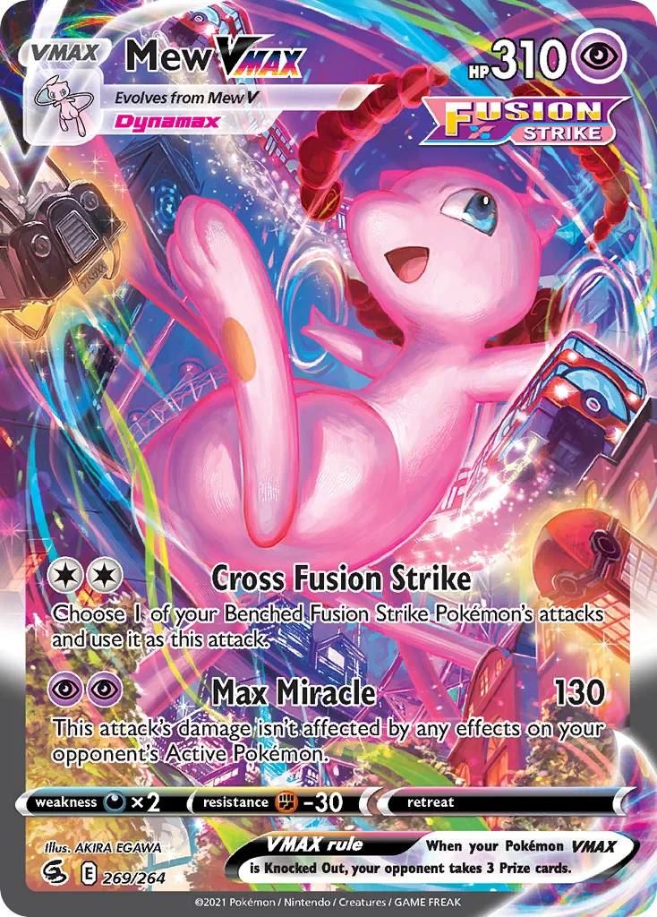 Mew VMAX Pokemon card