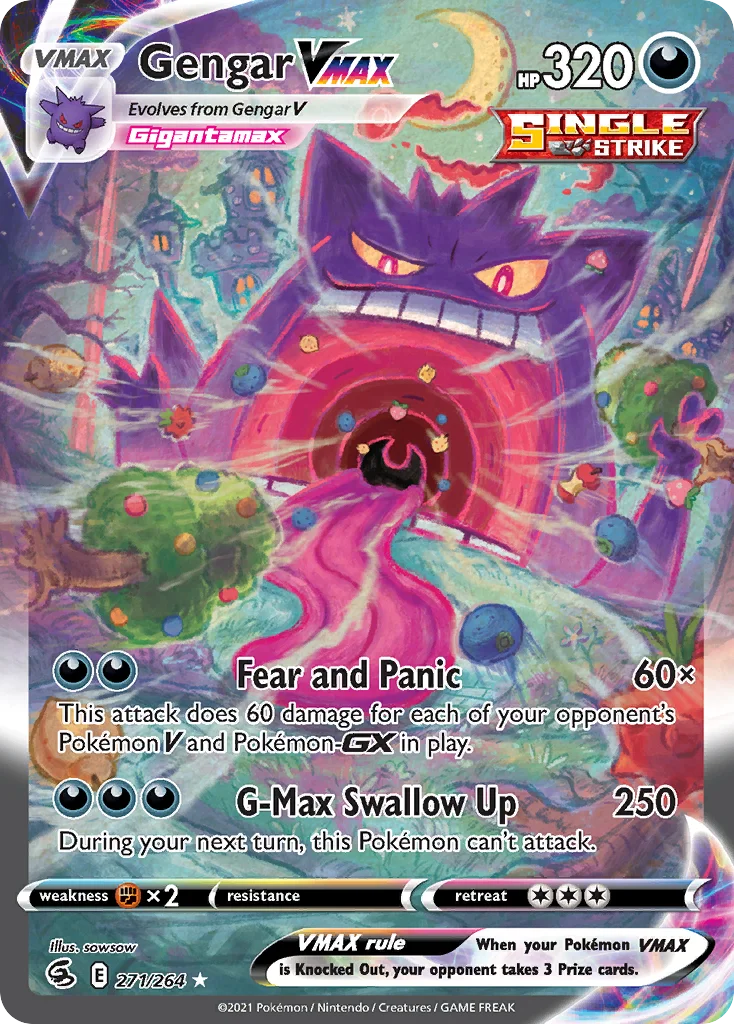 Gengar VMAX Pokemon card