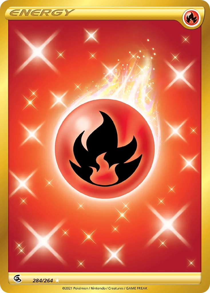 Fire Energy Pokemon card