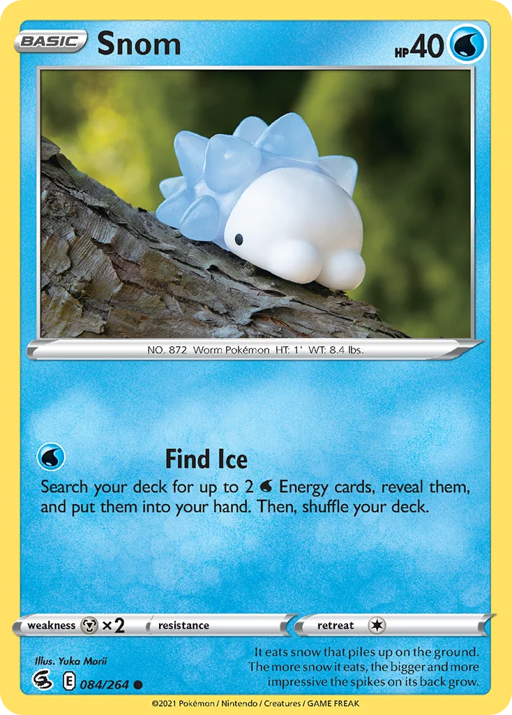 Snom Pokemon card