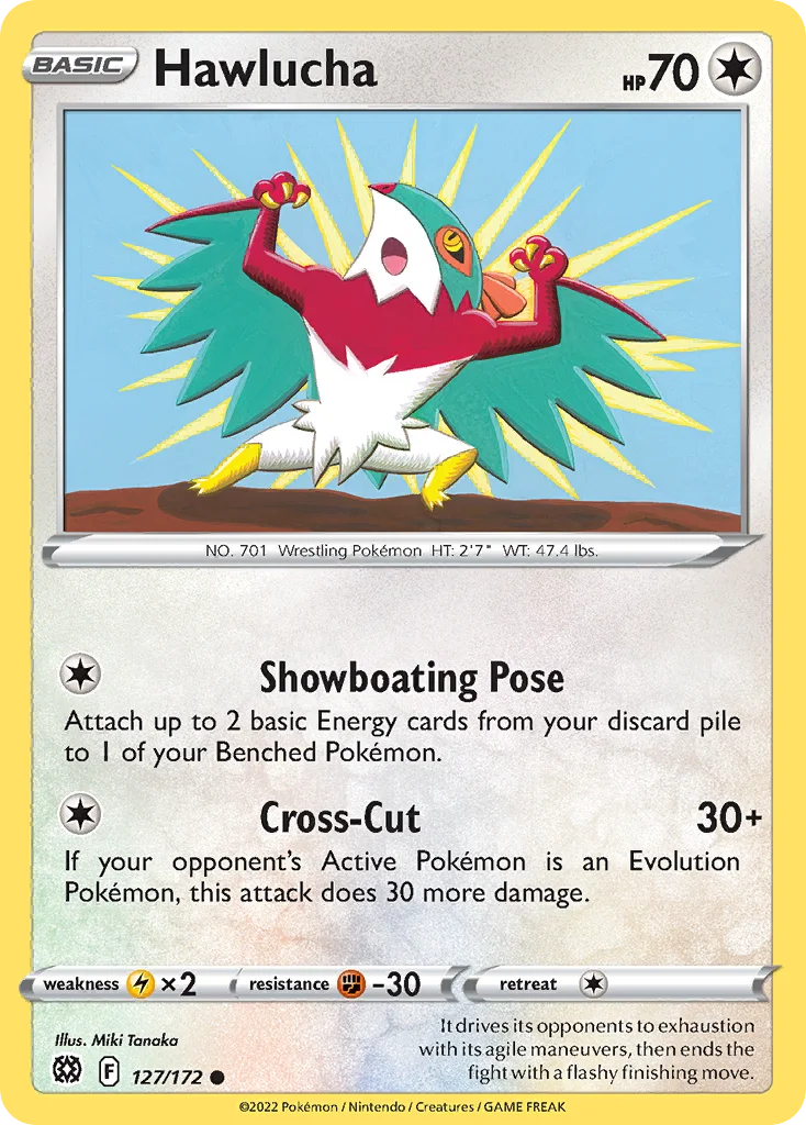 Hawlucha Pokemon card