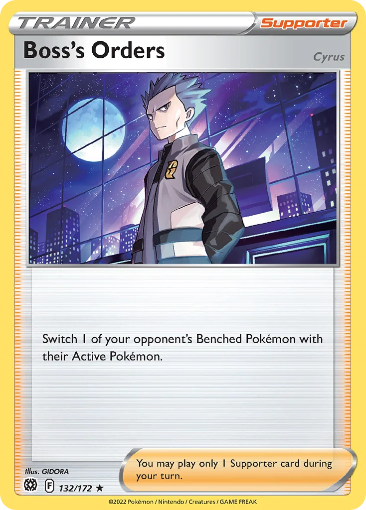 Boss's Orders Pokemon card