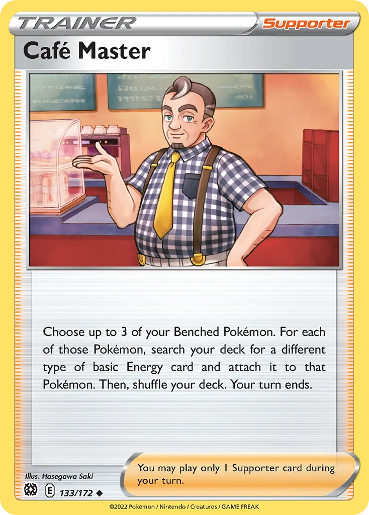 Café Master Pokemon card