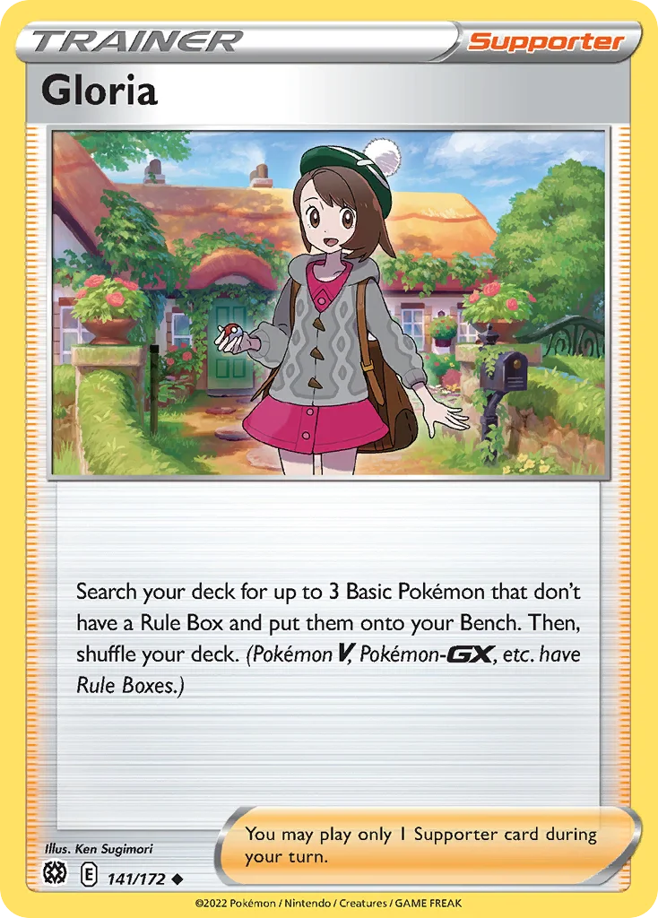Gloria Pokemon card