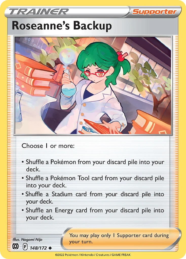 Roseanne's Backup Pokemon card