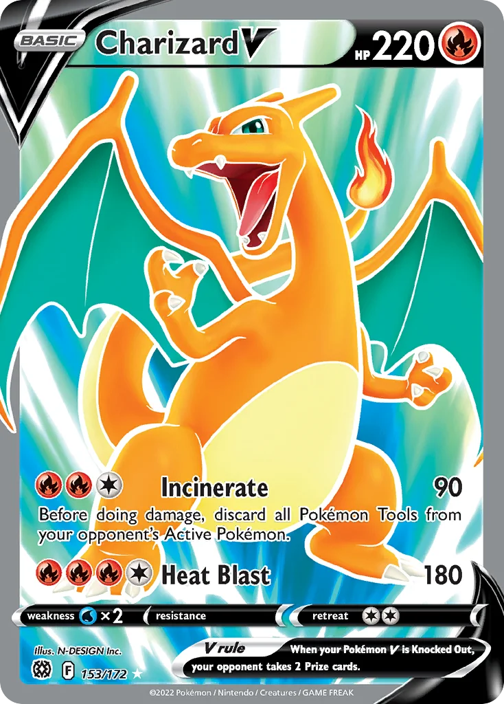 Charizard V Pokemon card