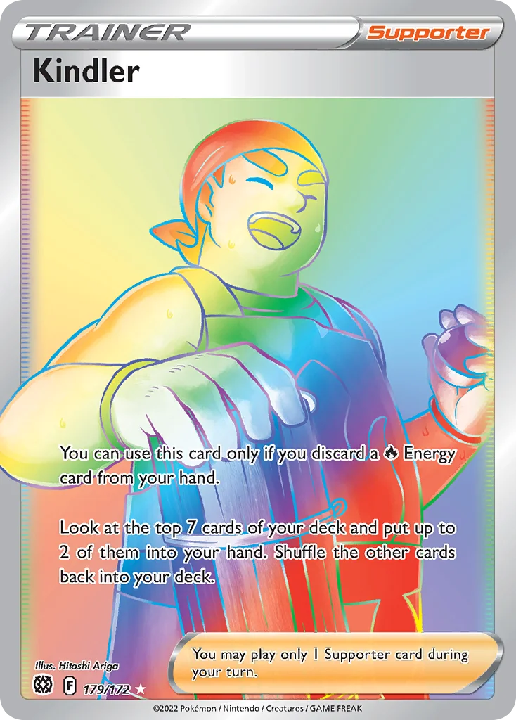 Kindler Pokemon card