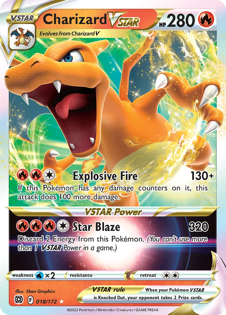 Charizard VSTAR Pokemon card