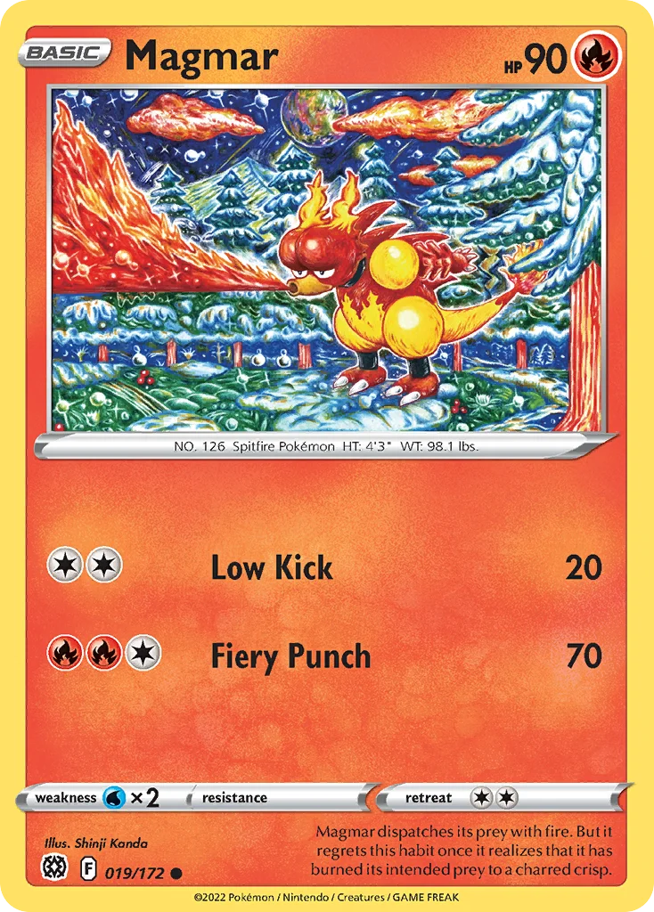 Magmar Pokemon card