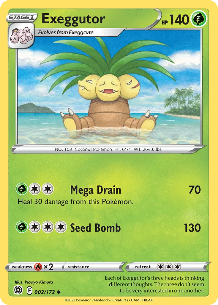 Exeggutor Pokemon card