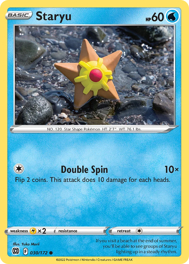 Staryu Pokemon card