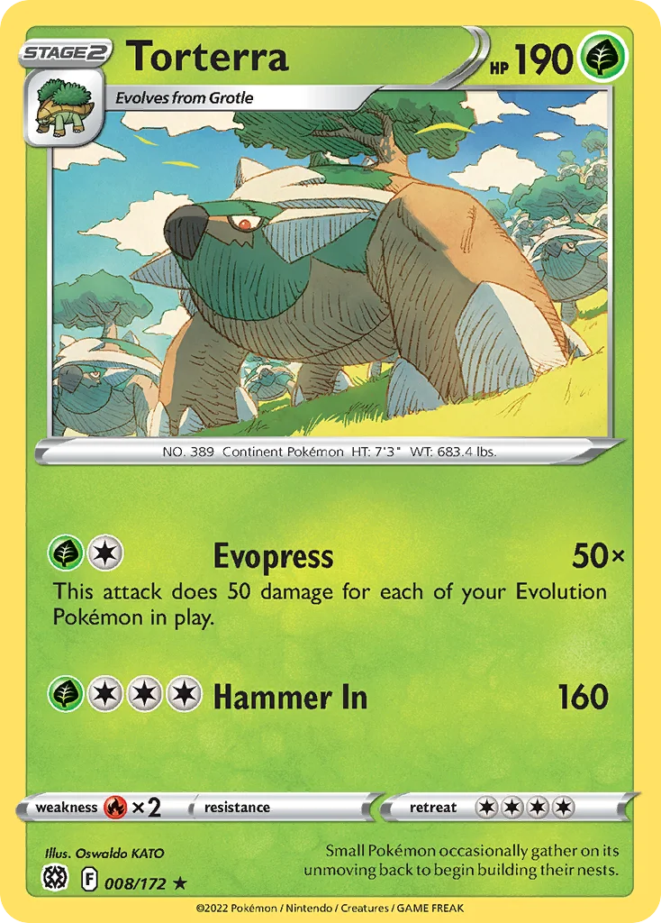 Torterra Pokemon card