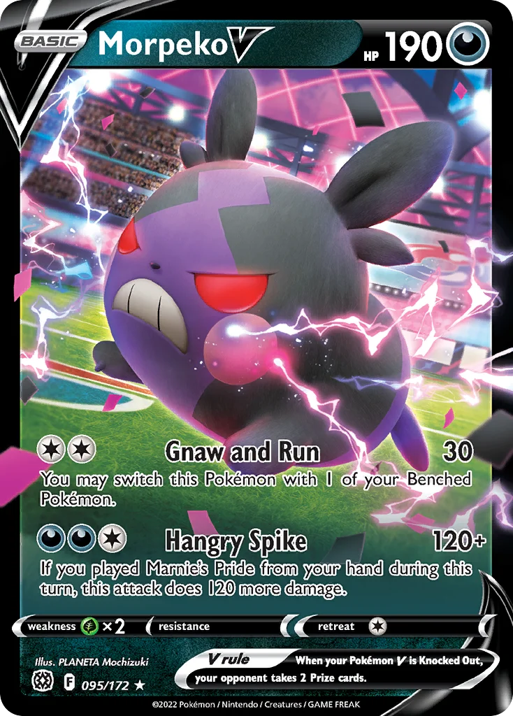Morpeko V Pokemon card