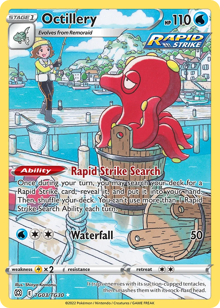 Octillery Pokemon card