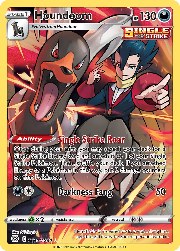 Houndoom Pokemon card