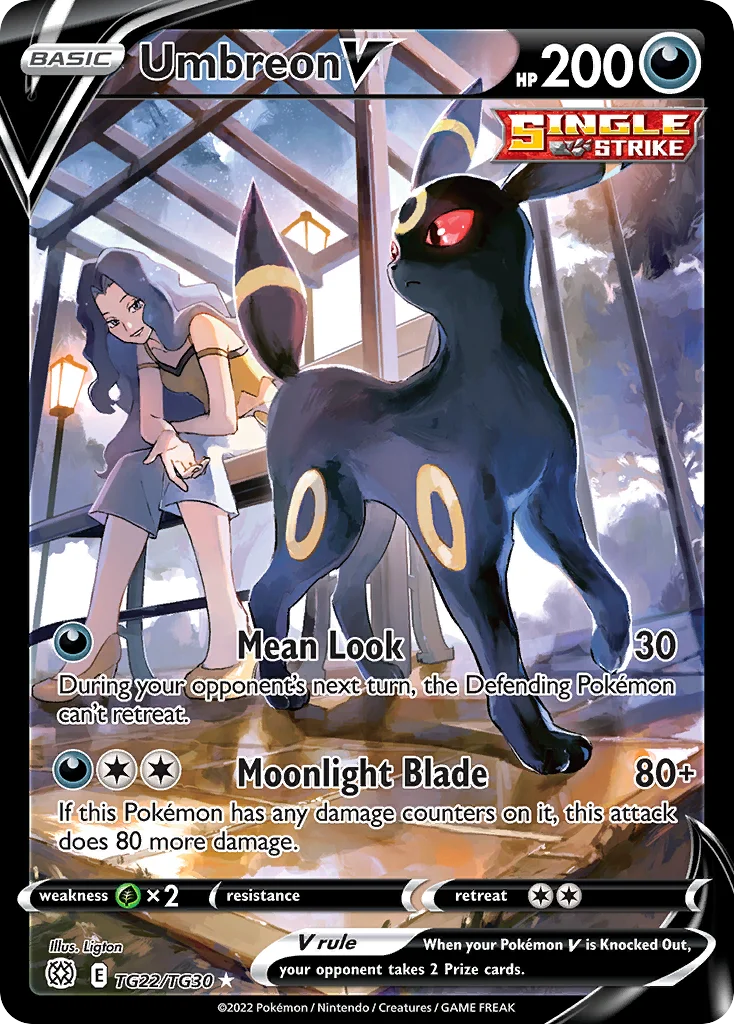 Umbreon V Pokemon card