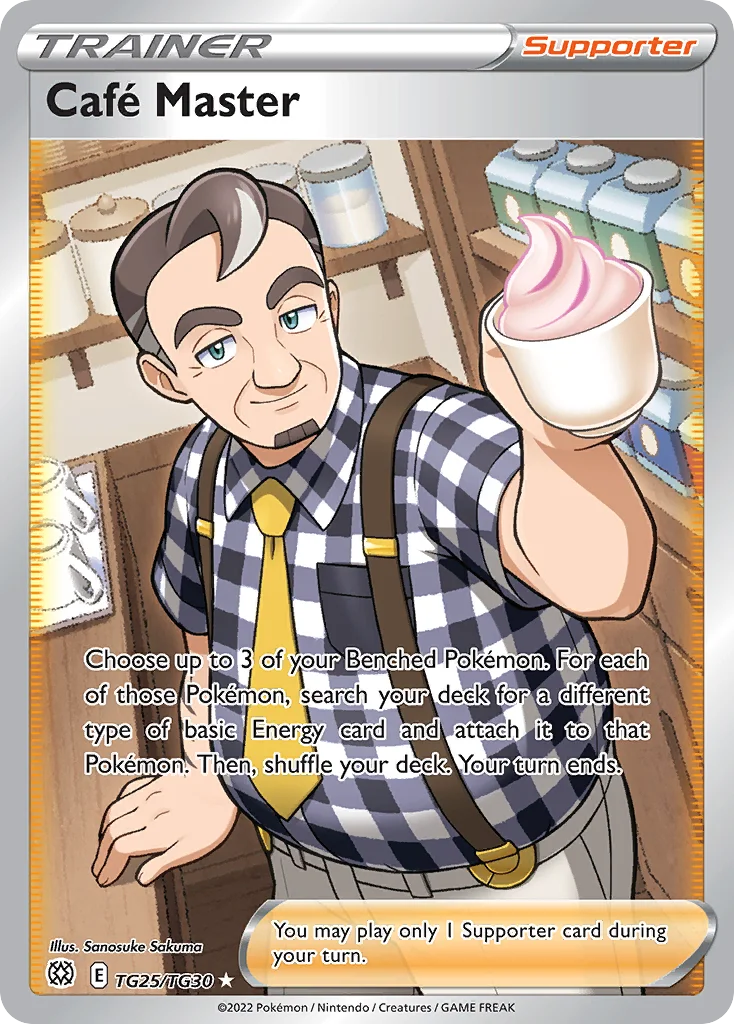 Café Master Pokemon card