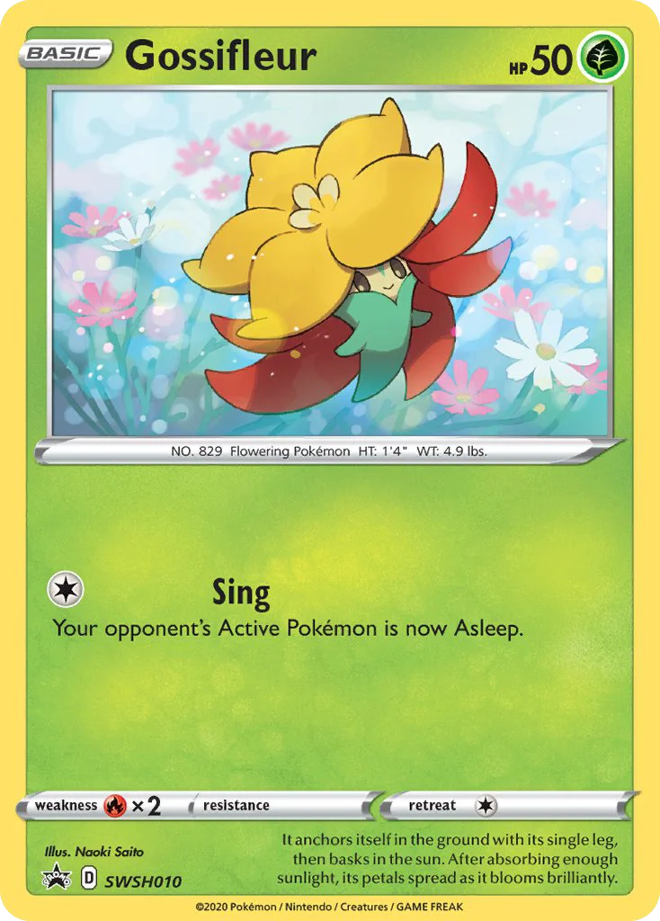Gossifleur Pokemon card